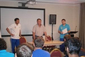 Новый генеральный директор «Волгаря» познакомился с командой